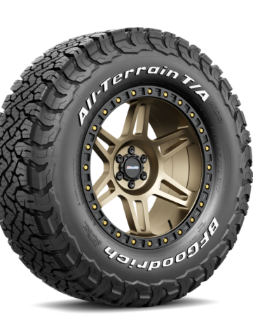 BFGoodrich All/Terrain toujours Une robustesse légendaire, encore renforcée.