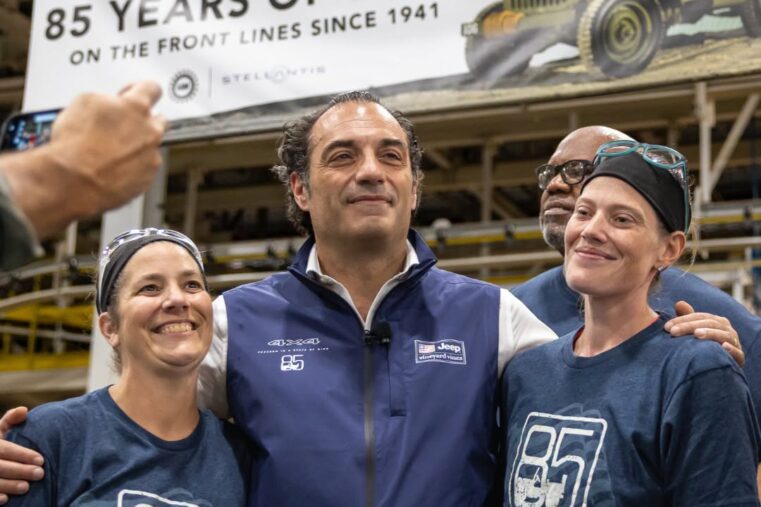 85 ans Jeep Toledo Le Boss de Stellantis fête 85 ans de Jeep
