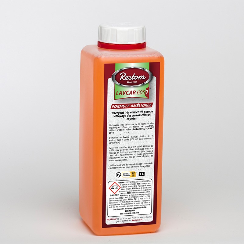 RESTOM LAVCAR 6051 LE NETTOYANT ULTRA-PUISSANT POUR VOTRE 4x4