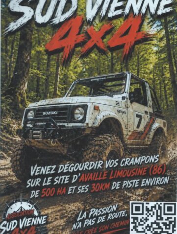 Terrain Sud Vienne 4x4 Pour vos Week en Off road !
