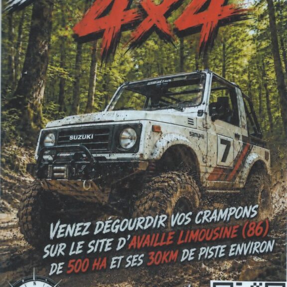 Terrain Sud Vienne 4x4 Pour vos Week en Off road !
