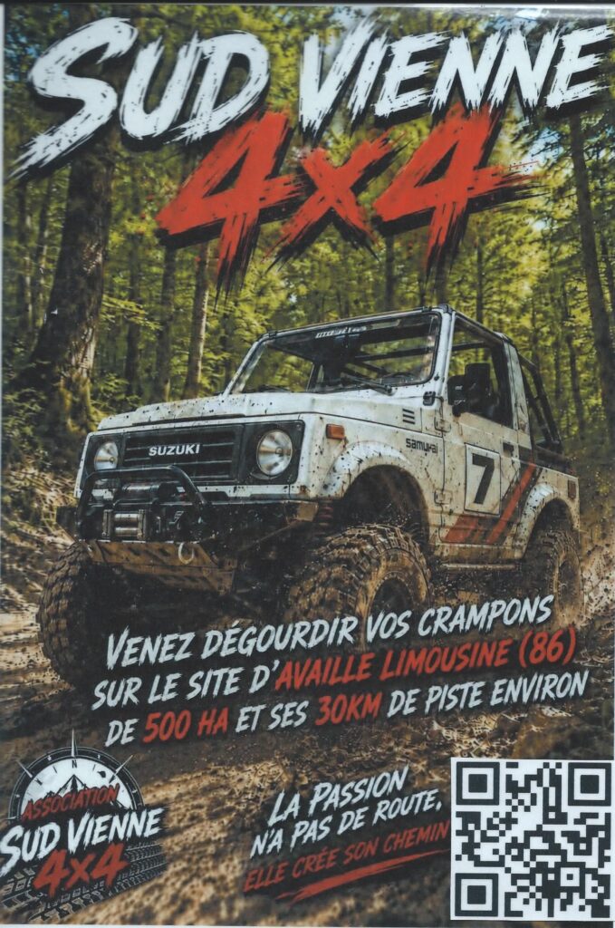 Terrain Sud Vienne 4x4 Pour vos Week en Off road !