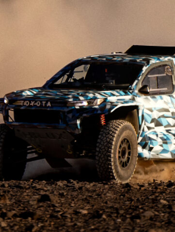 Toyota engagera un Hilux Hydrogène sur le Dakar 2027