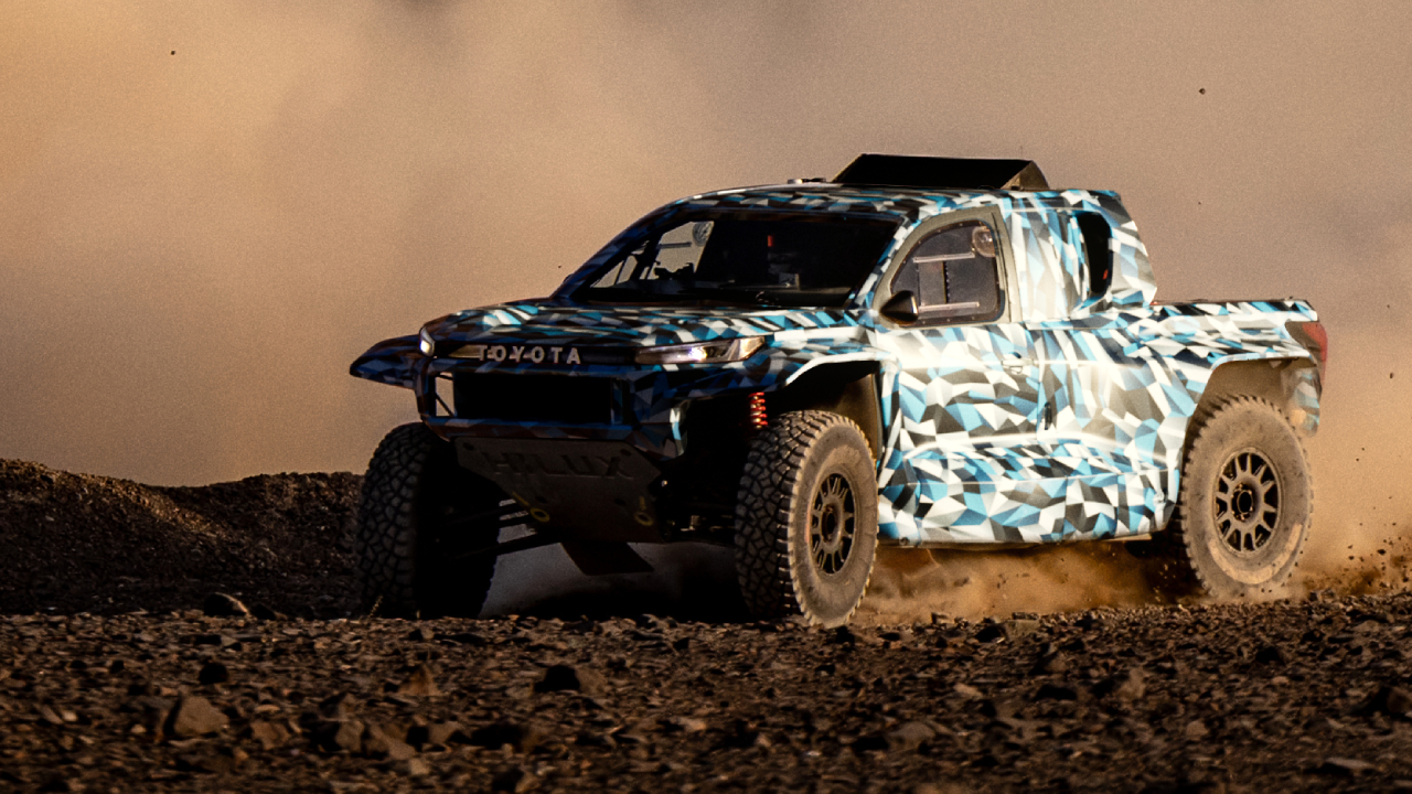 Toyota engagera un Hilux Hydrogène sur le Dakar 2027