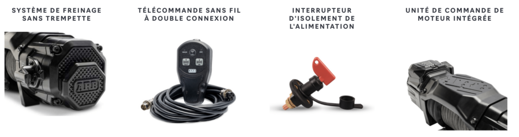 Nouvelle gamme treuil ARB