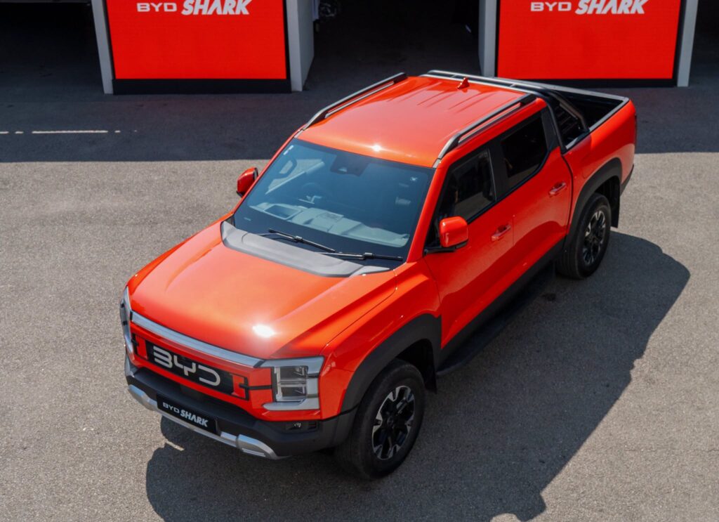 BYD Shark Hybride
Ce pick-up hybride de 436 ch qui va faire trembler la concurrence