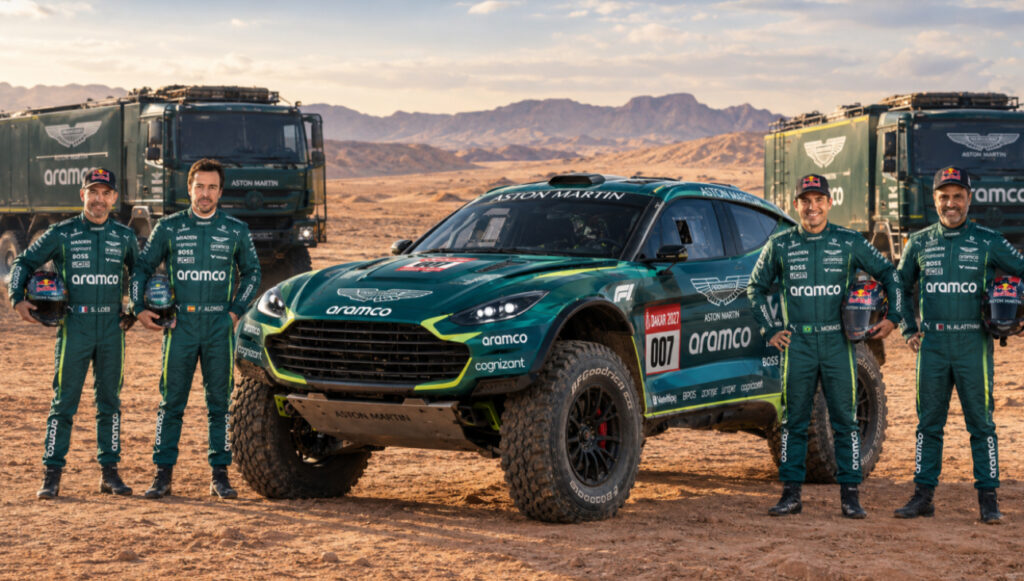 Alonso Dakar Aston Martin
Fernando Alonso participera au Dakar 2027 avec Aston Martin