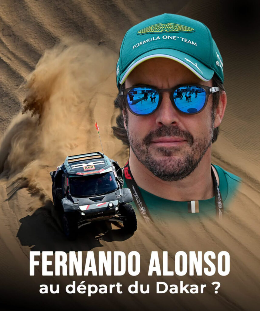 Alonso Dakar Aston Martin
Fernando Alonso participera au Dakar 2027 avec Aston Martin