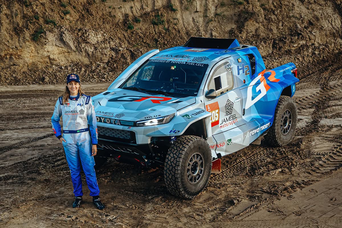 Hilux Hydrogène Dakar 2027 Gazoo Racing accélère les préparatifs de son Toyota électrique à pile à combustible (FCEV) pour le Rallye Dakar 2027